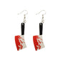 Women’s bloody butcher knife earrings