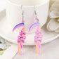 Women’s pink Scythe earrings 