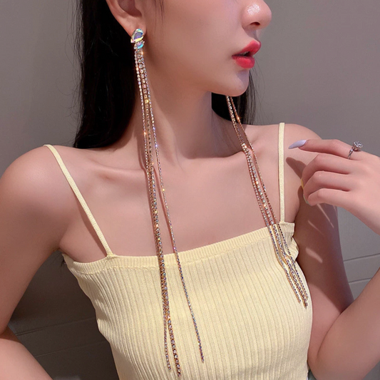 Extra Is Perfect Tassel Earrings