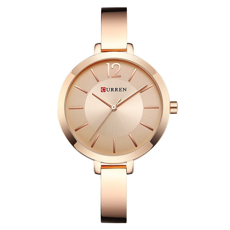 Women’s rose gold watch