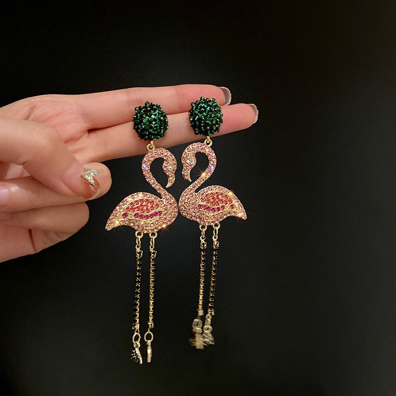 Flamingo Earrings