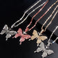 My Sparkling Butterfly Necklaces