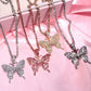 My Sparkling Butterfly Necklaces