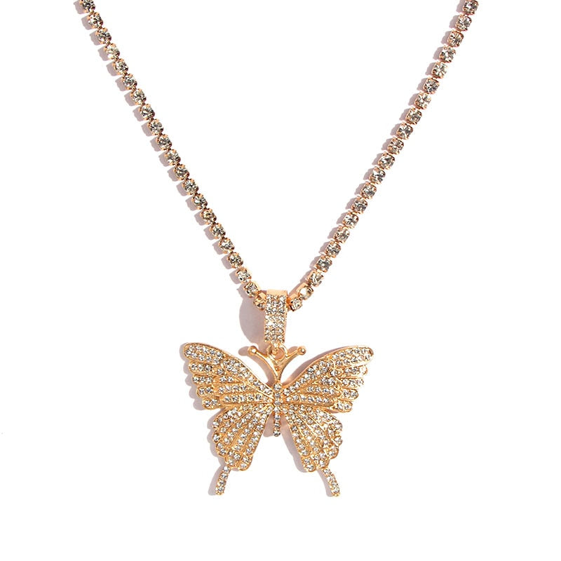 My Sparkling Butterfly Necklaces