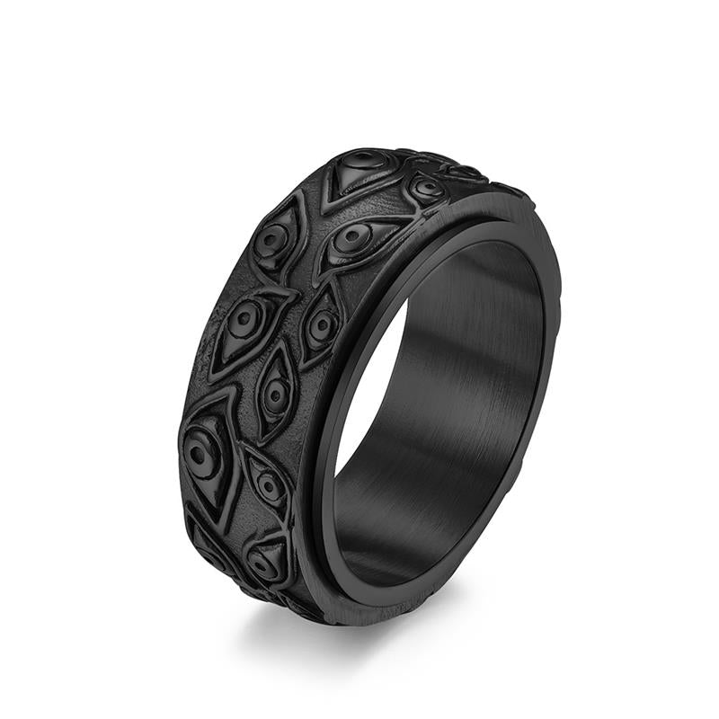 Men’s bird eye black ring