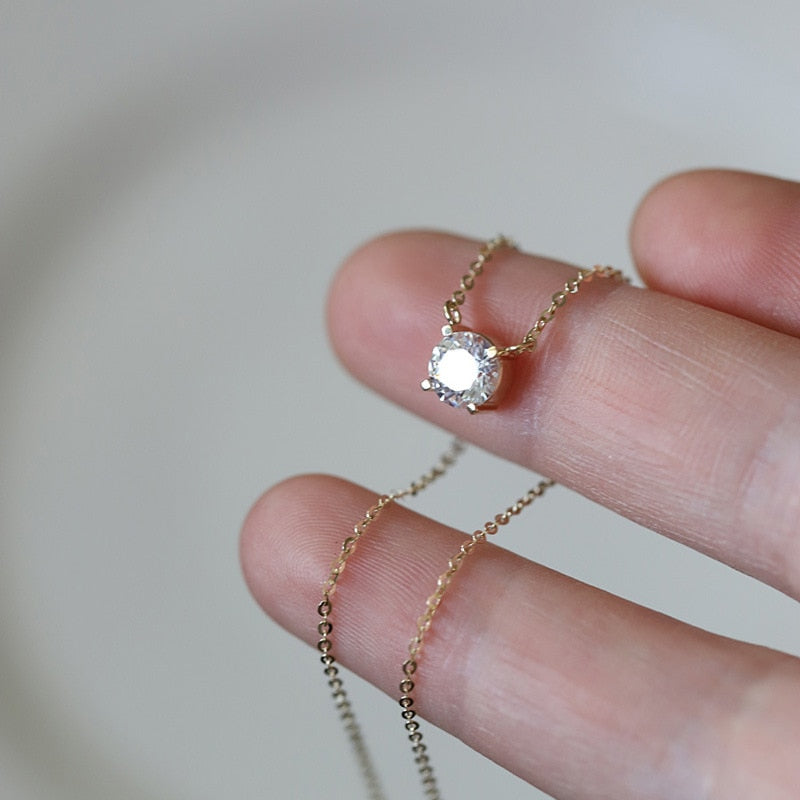 Women’s diamond necklace