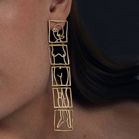 My Body Is My Temple Earrings