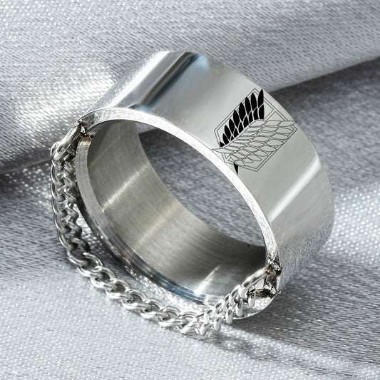 Men’s silver ring