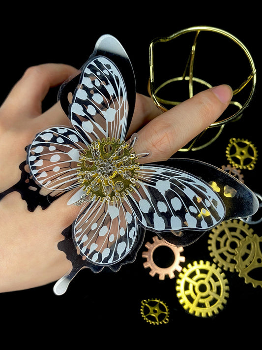 3D Butterfly ring