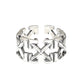 Men’s silver arrows cuff ring