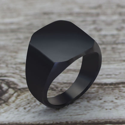 Man In Black Ring