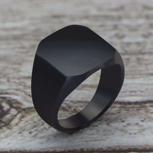 Man In Black Ring