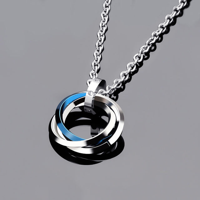 Three Rings Of Power Necklace