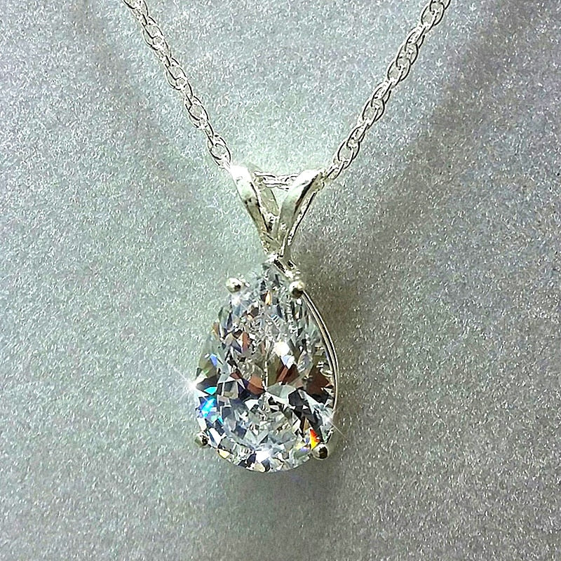 Water Droplet Necklace