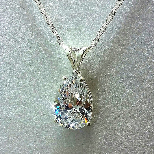 Water Droplet Necklace