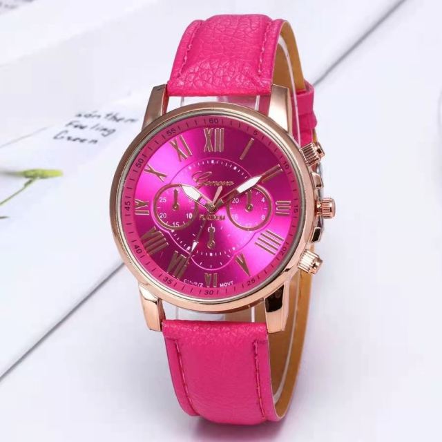 Hot pink watch