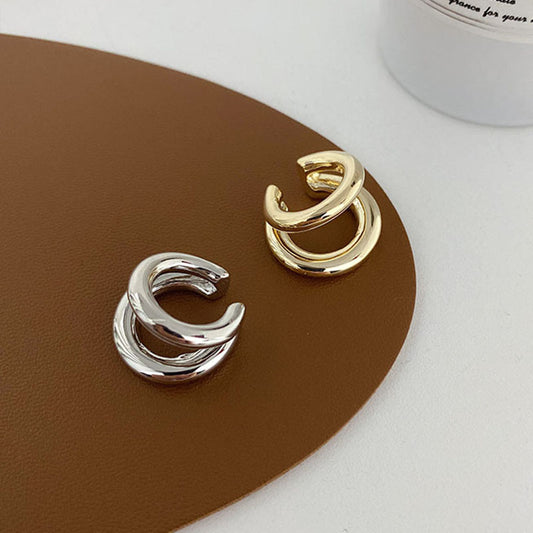 Double Loop Cuff Earrings