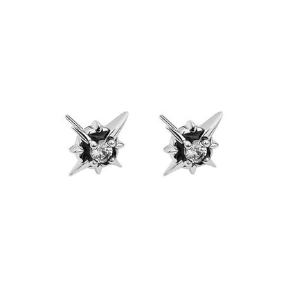 Men’s star stud earrings