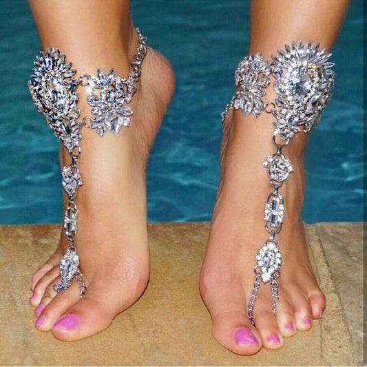 Women’s diamond foot jewelry